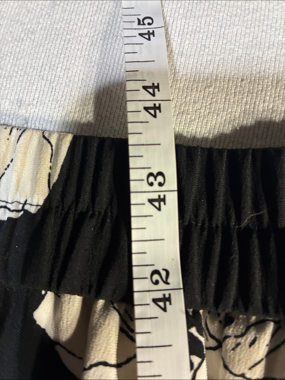 Girls' Black Floral Wide-Leg Pants - Picture 11 of 14
